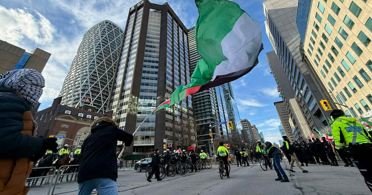 Toronto Al-Quds rally proceeds after judge dismisses Ford's injunction bid to stop it