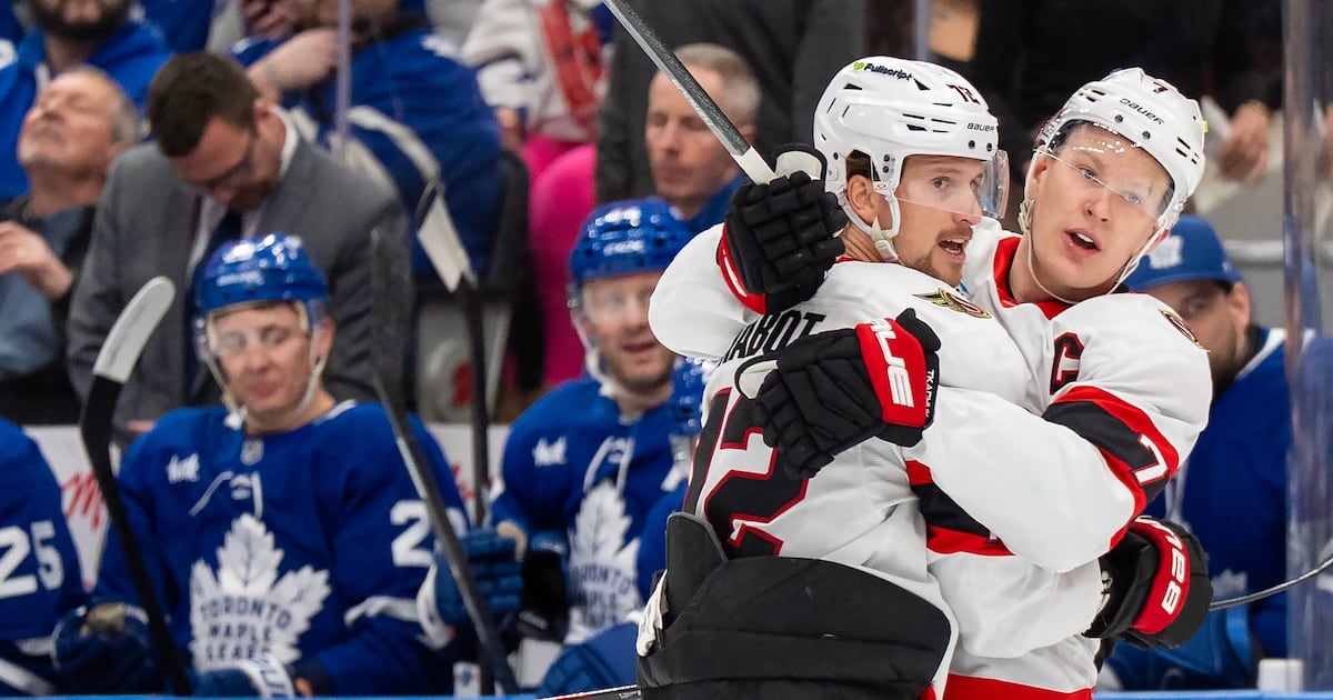 Drake Batherson, Dylan Cozens lead Ottawa Senators to win over struggling Toronto Maple Leafs