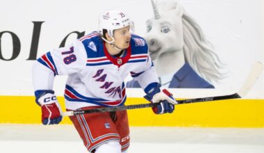 Calgary Flames acquire prospect forward Brennan Othmann from New York Rangers