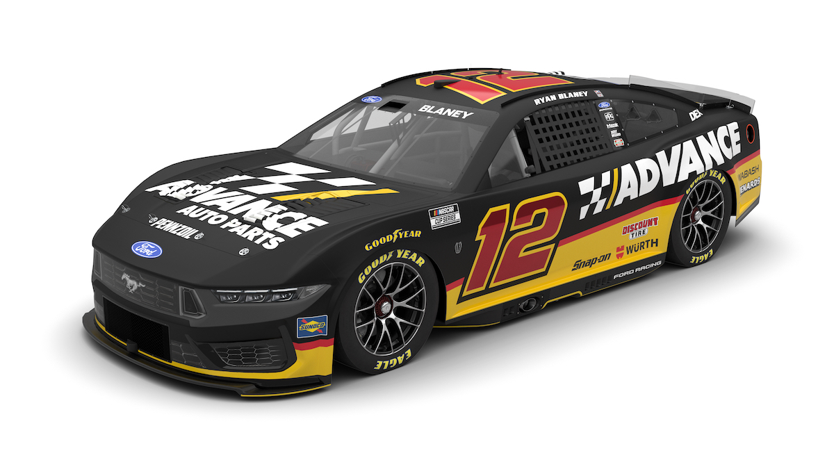 Advance Teams With Blaney For Four Races