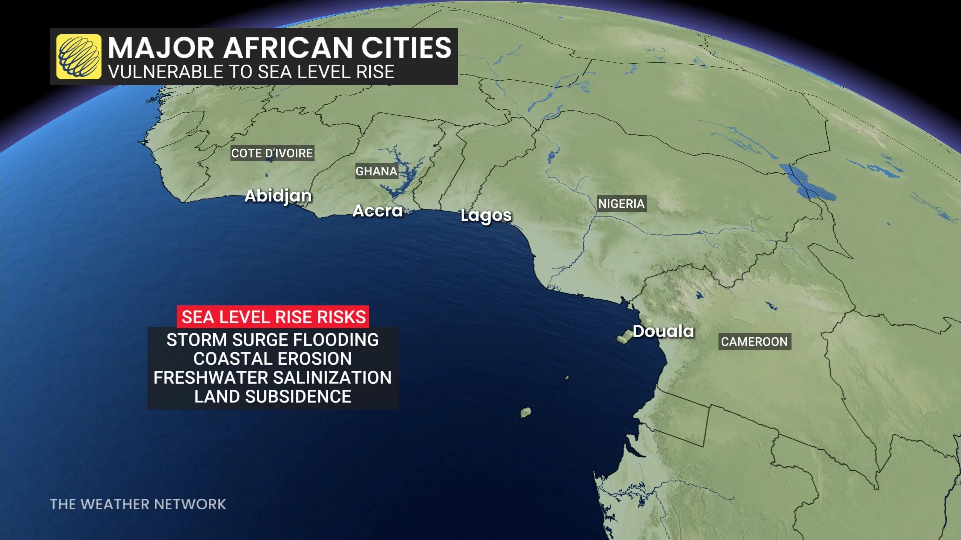 Africa Sea Level Rise Risks