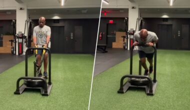 Al Roker Shares Morning Workout Routine With Sled Pushes
