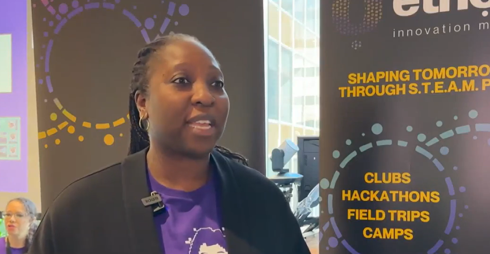 Anthonia Ogundele, the founder of the Ethos Lab Education Society.