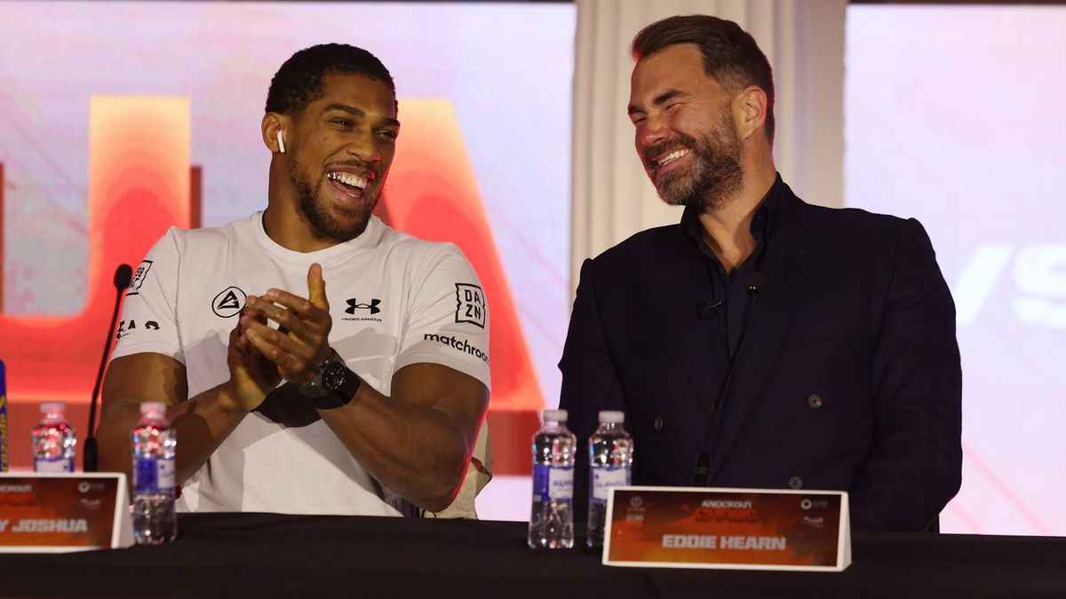 Anthony Joshua made shock offer to leave Eddie Hearn as screenshot revealed