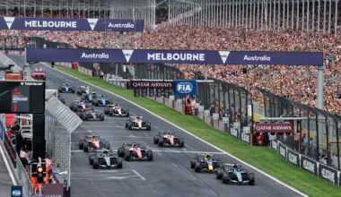 Frightening F1 start revealed not shown on television