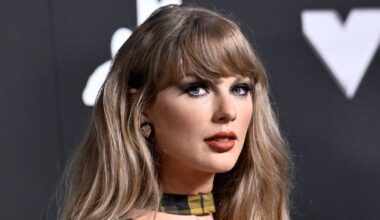 Taylor Swift's 'Showgirl' pose named in trademark infringement lawsuit