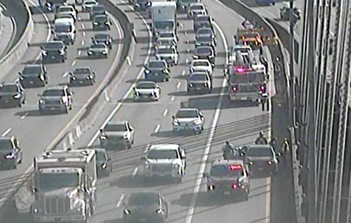 All lanes reopen after westbound crash on Port Mann Bridge; expect delays as volume clears
