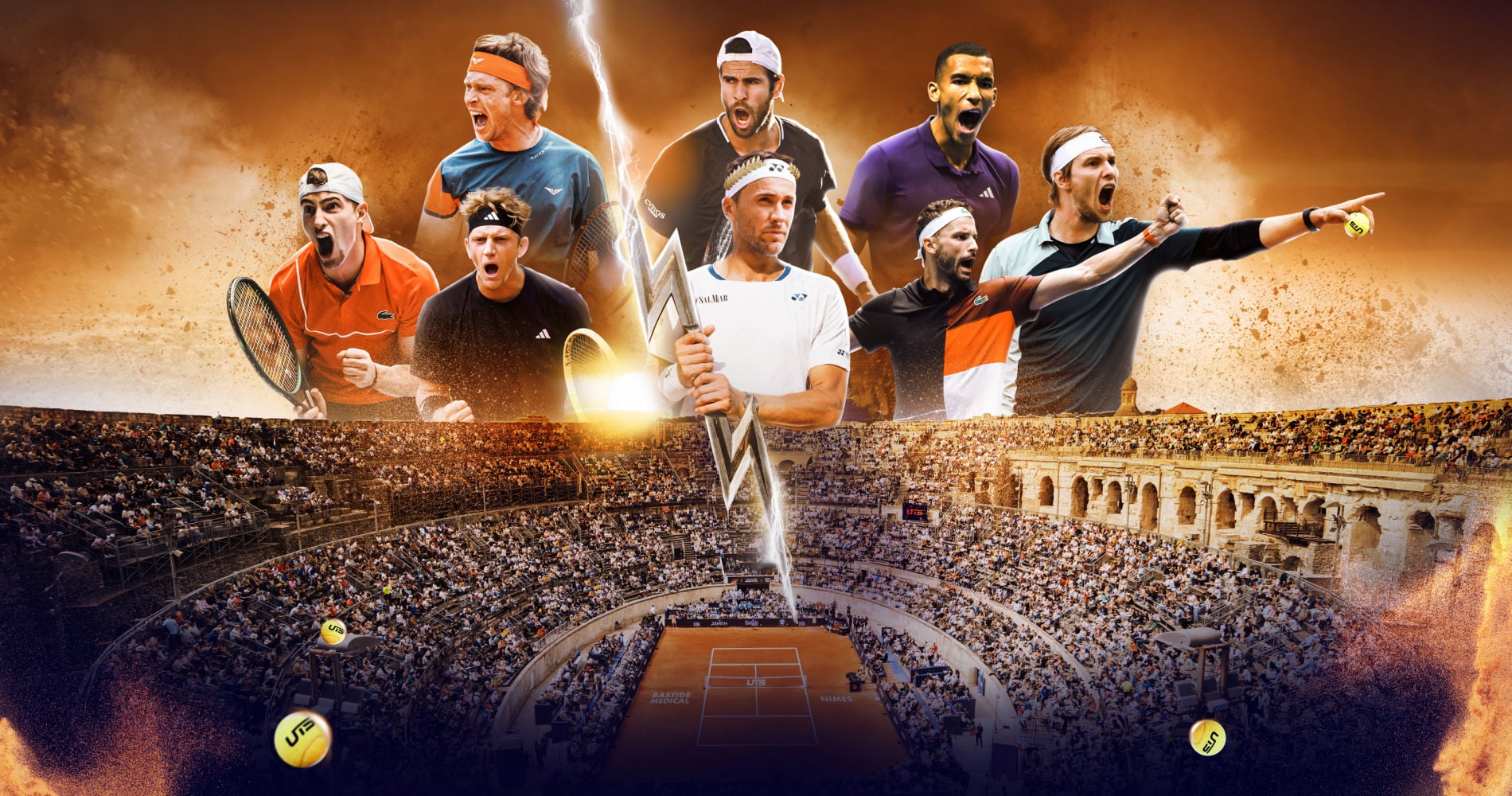 Khachanov joins Bastide UTS Nîmes field ; quarter-final draw revealed