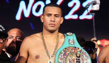 David Benavidez team rules out one opponent for now: “He’s not ready yet”
