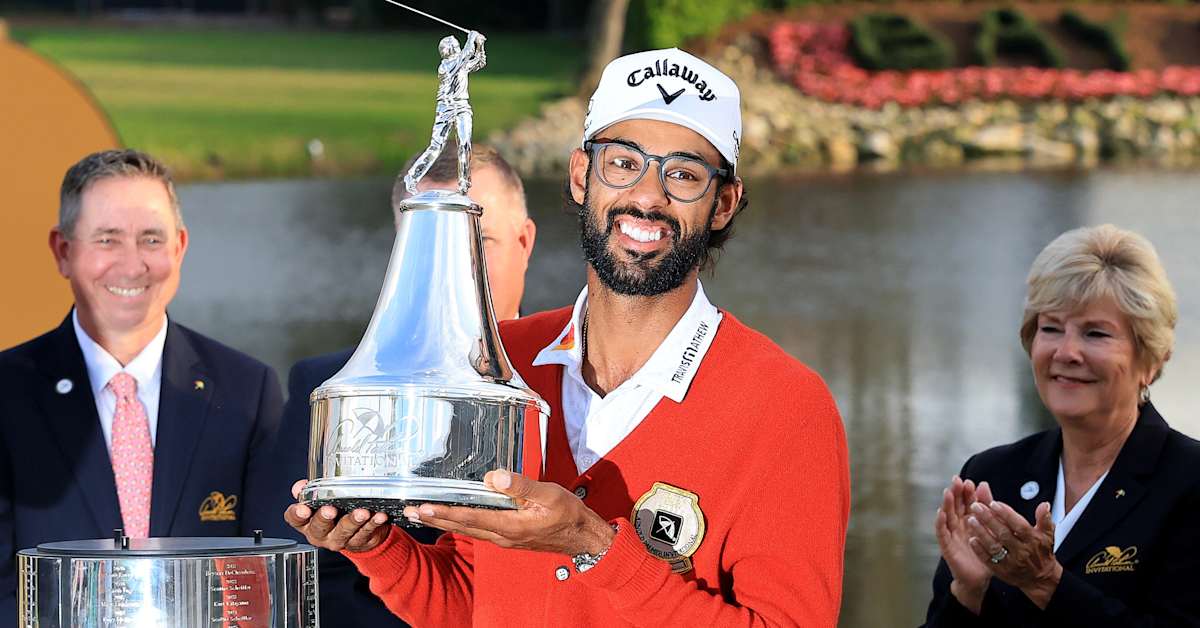 Akshay Bhatia mounts charge that would make Arnie proud as he rallies from five down to win Bay Hill