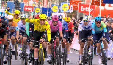 Visma-Lease a Bike earns big victory at Kuurne-Brussel-Kuurne