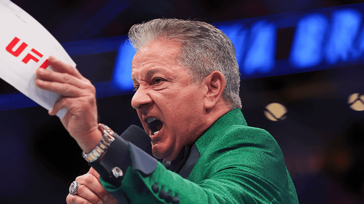 Bruce Buffer forced into apology after announcing wrong winner at UFC Seattle