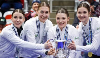 Switzerland’s Team Xenia Schwaller edges Canada’s Team Kerri Einarson to capture gold at women’s worlds