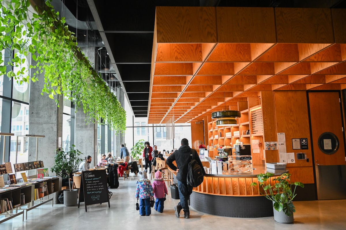 Books, plants and playgrounds: Montreal creates a place to come together