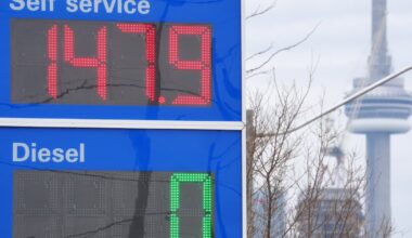 Toronto gas prices going up again