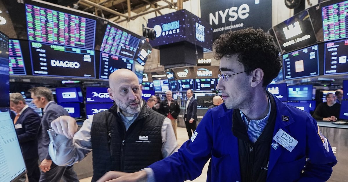 Dow drops 400 points after trimming an earlier plunge