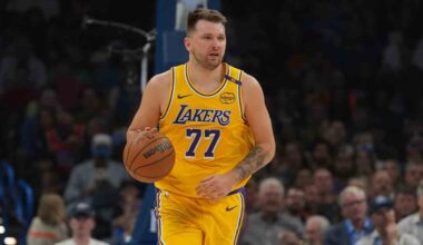 Doncic scores 44 points in three quarters as Lakers top Pacers