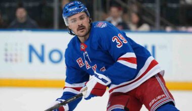 Rangers trade Sam Carrick to Sabres