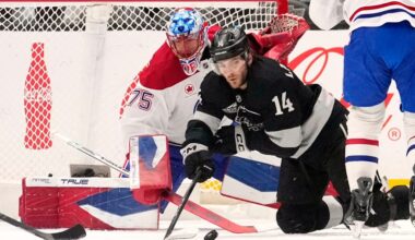 Slafkovsky, Suzuki lead Canadiens' comeback for 4-3 win over the Kings