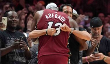 Spoelstra: 'I apologize to absolutely no one' over Bam Adebayo’s 83-point game