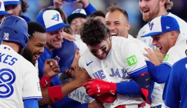 Blue Jays rally for second straight walk-off after Cease’s strong debut