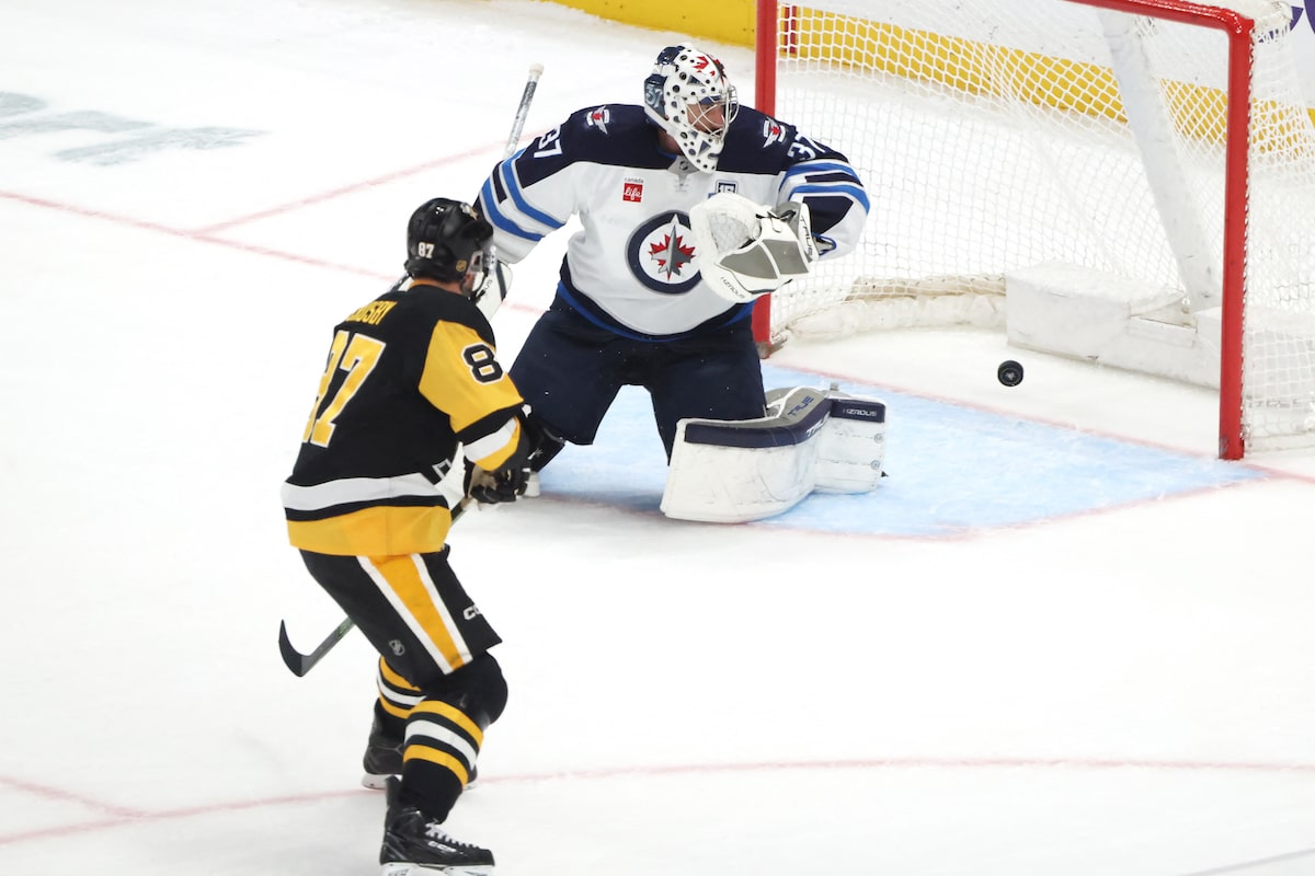 Penguins beat Winnipeg Jets 5-4 as Crosby and Rakell score in shootout