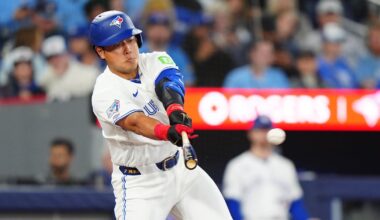Kazuma Okamoto records first career big-league hit in Toronto Blue Jays’ season opener