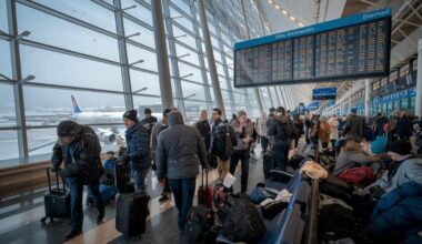 Canada cancellations and delays