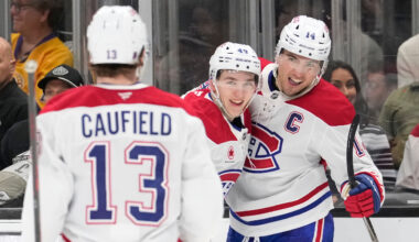 Slafkovsky, Suzuki lead Canadiens' late comeback for win over Kings