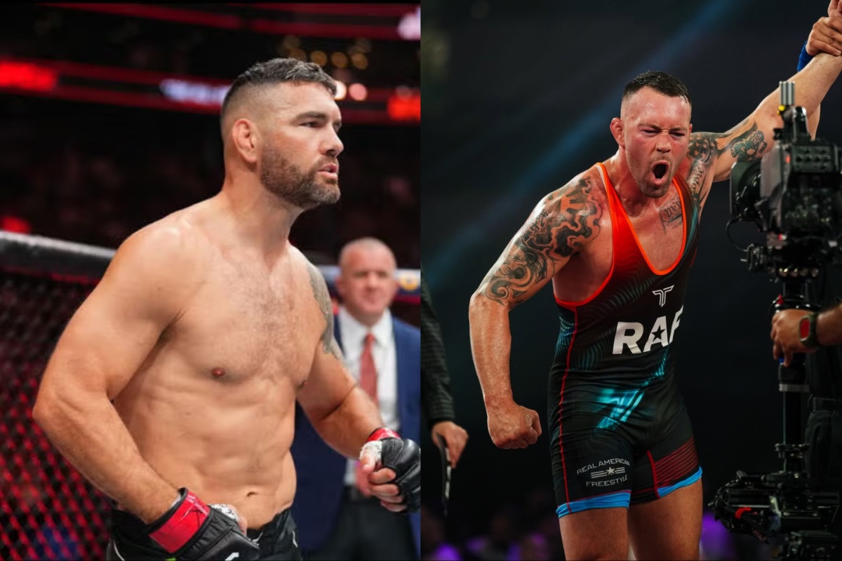 Chris Weidman and Colby Covington