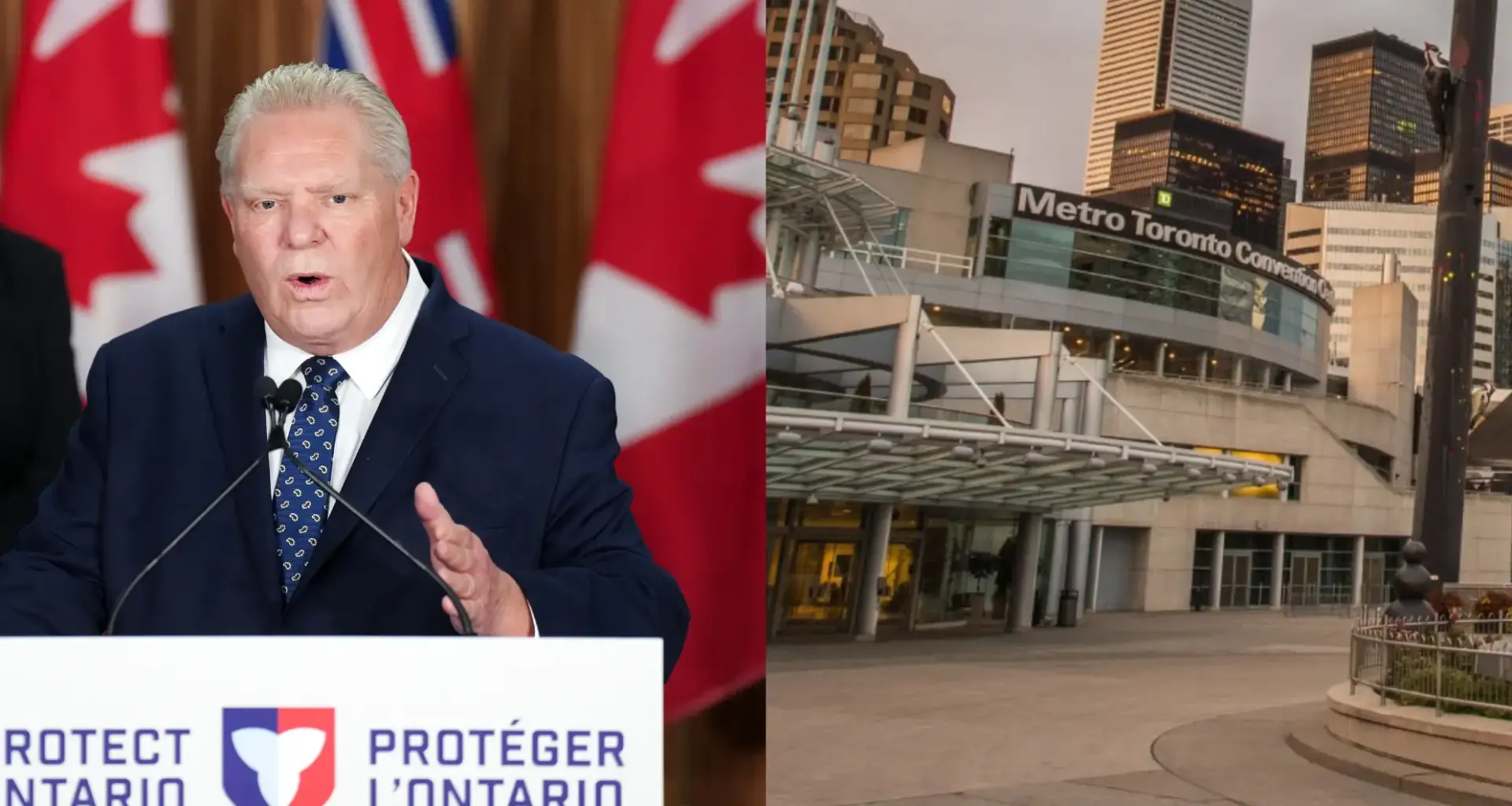 Premier Ford slams Metro Toronto Convention Centre, pledges new world-class facility