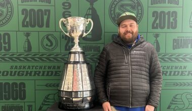 Cross Sask Check Up: Grey Cup makes official visit to West Central!