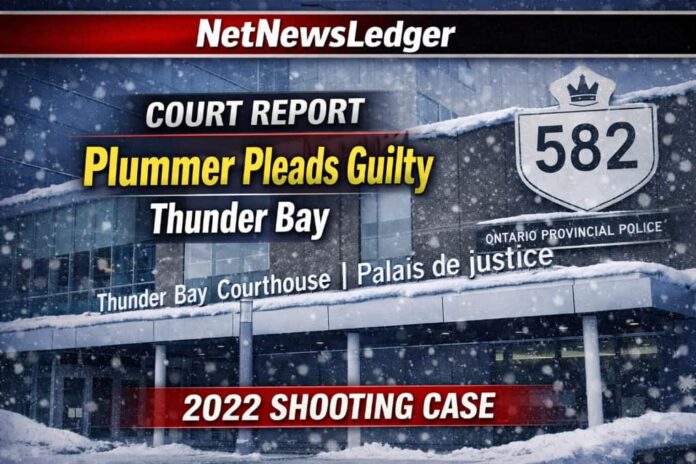Plummer pleads guilty in Superior Court to 2022 Thunder Bay shooting and firing at OPP; sentence TBD