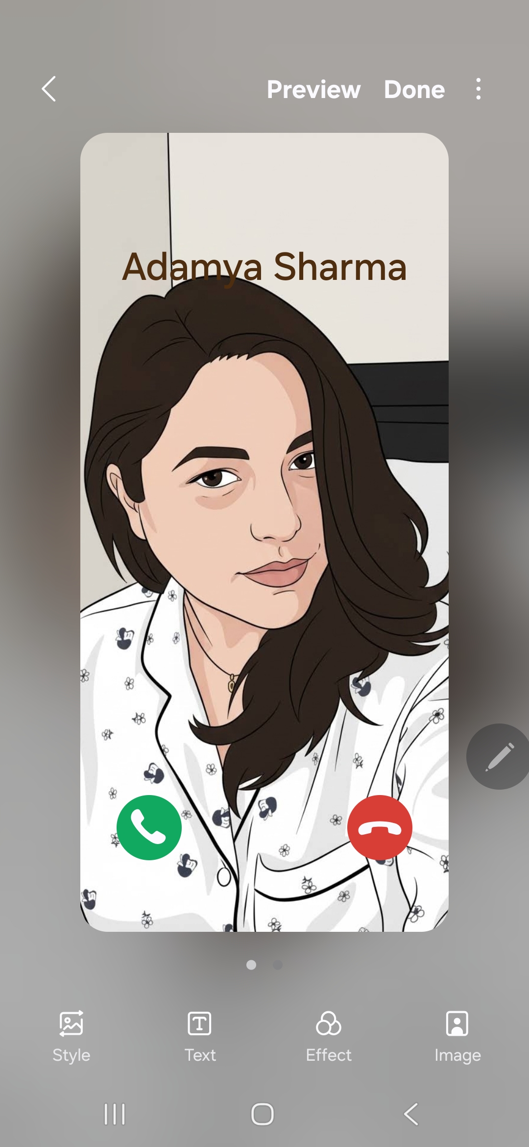 Creative studio Profile Card