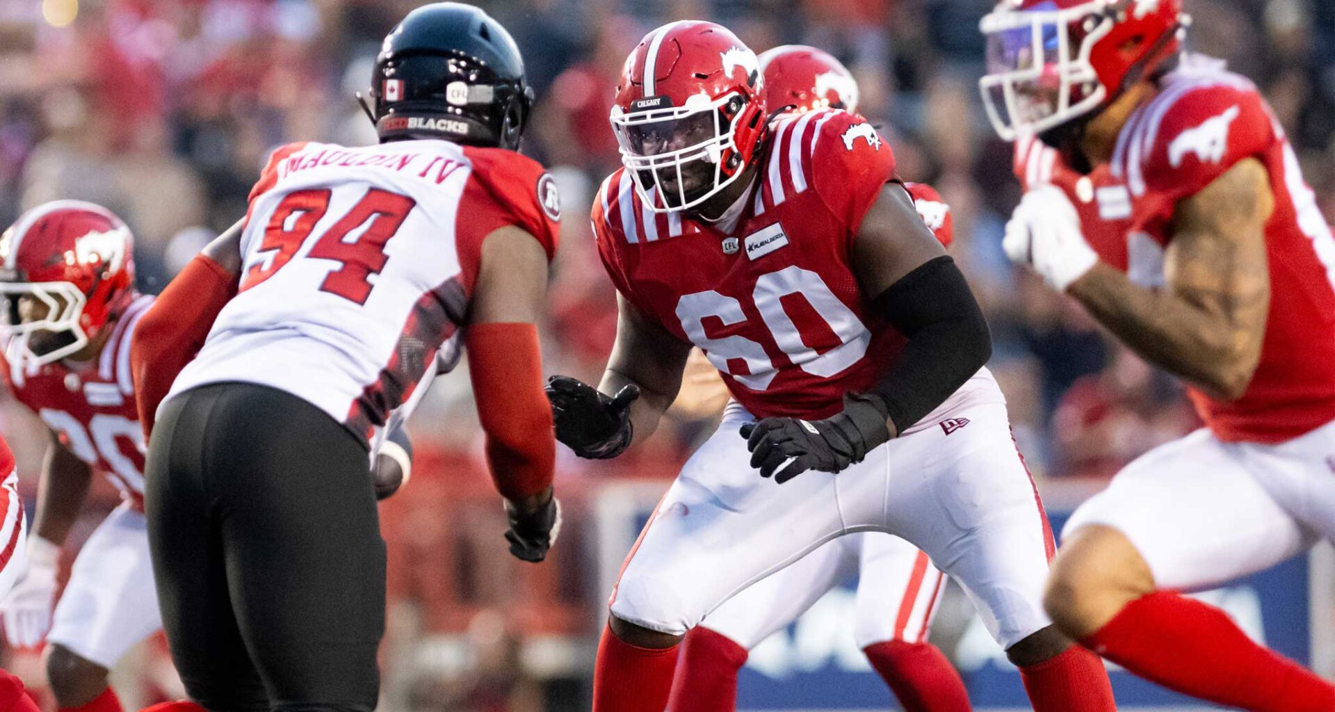 Stampeders extend offensive lineman D’Antne Demery