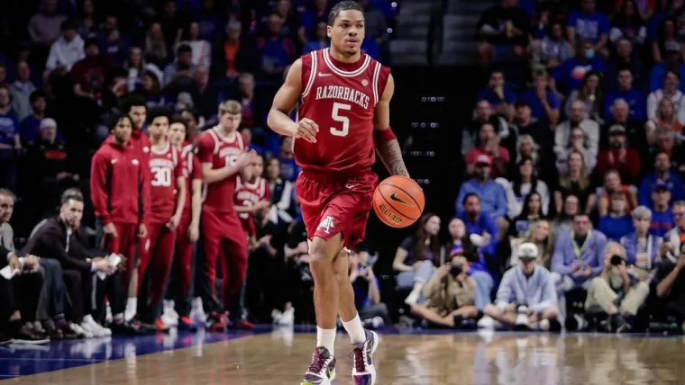 What's next for Darius Acuff Jr.? Explaining Arkansas freshman's NBA Draft stock image