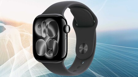 Deal Apple Watch Series 11 GPS 42mm Jet Black Aluminium Case with Black Sport Band