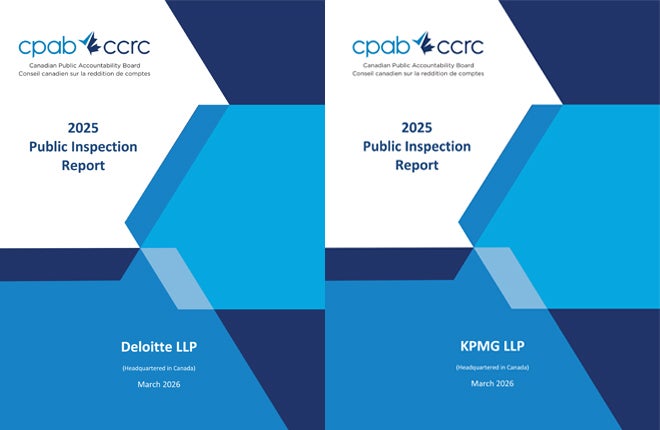Big Four accounting firm Deloitte Canada comes out on top in first firm-specific inspection reports from audit watchdog