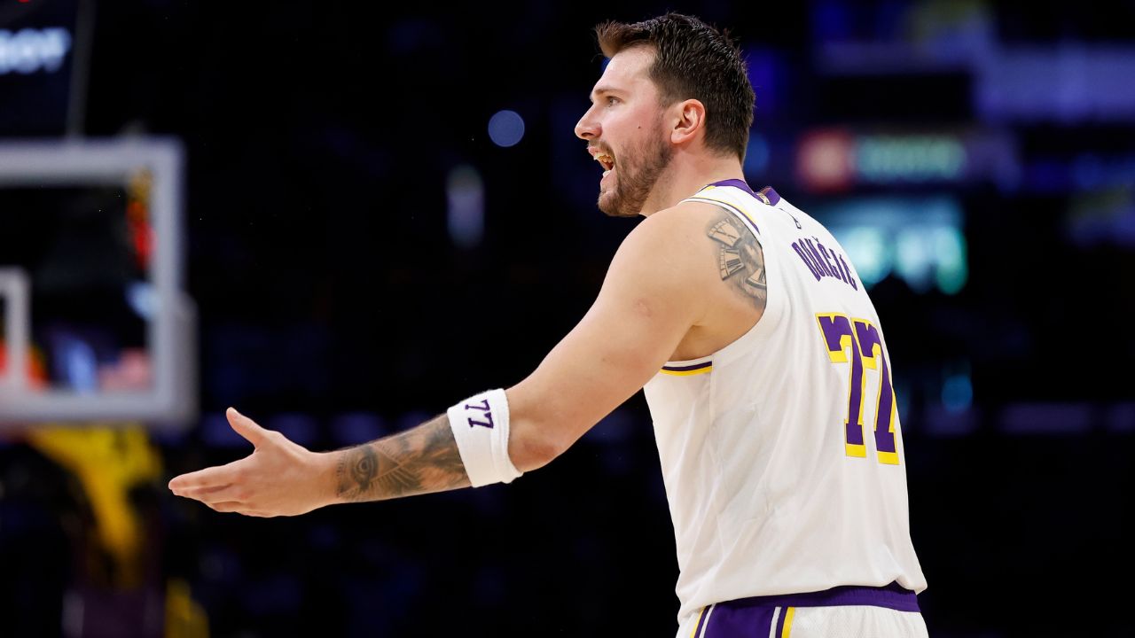 Lakers' Luka Doncic fined $50K for inappropriate gesture toward referee
