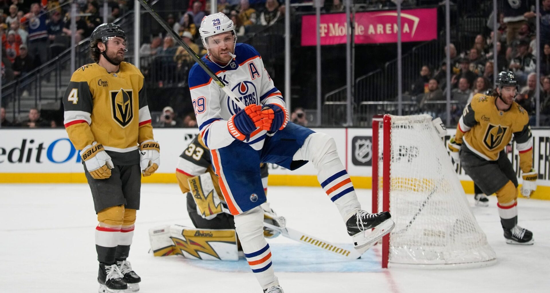 Third-period surge lifts Oilers past Golden Knights