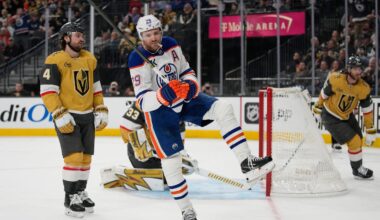 Third-period surge lifts Oilers past Golden Knights