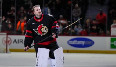 Linus Ullmark feeling good as impressive play continues since return to Ottawa Senators