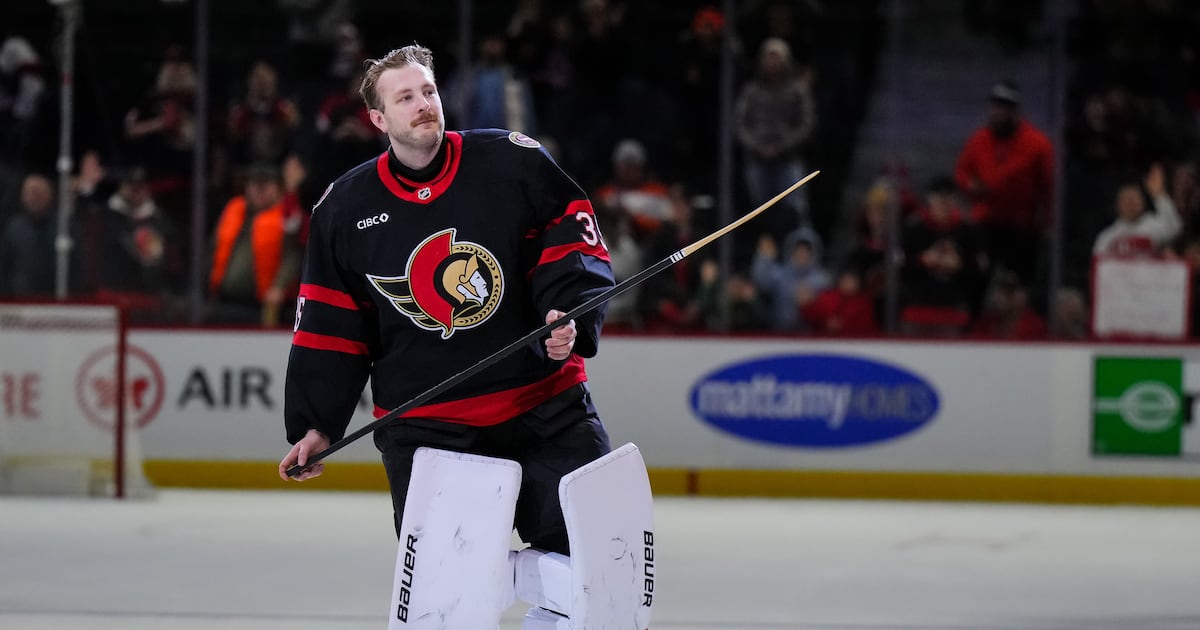 Linus Ullmark feeling good as impressive play continues since return to Ottawa Senators