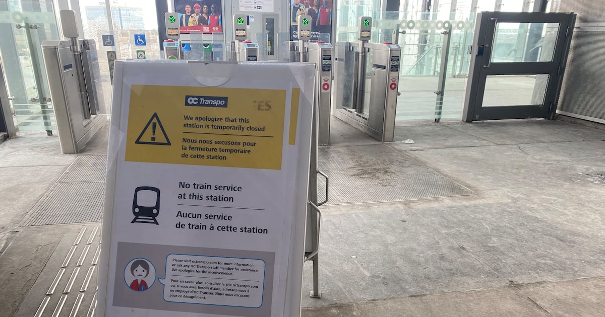 OC Transpo may consider shutting down LRT service ahead of future freezing rain events - CTV News