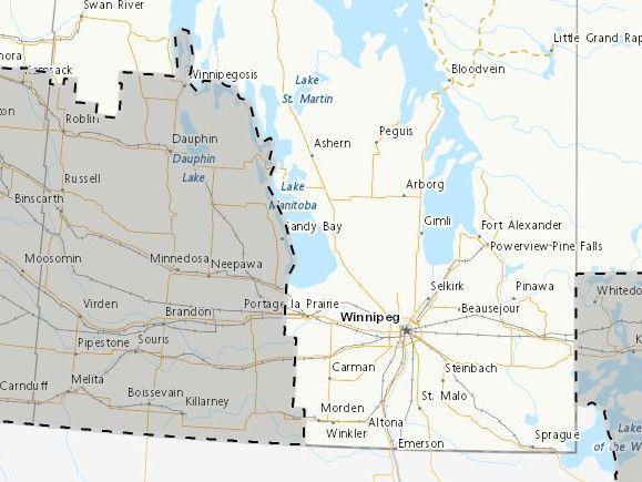 Special weather statement in western Manitoba on Monday, March 30, 2026. (EC website)