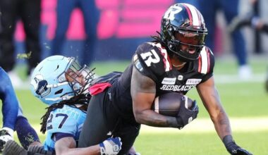 Wide receiver Bralon Addison signs one-day deal to retire with Ottawa Redblacks