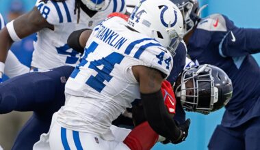Green Bay Packers acquire Indianapolis Colts veteran LB Zaire Franklin