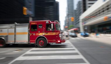No injuries in rooftop explosion, fire at downtown Toronto building