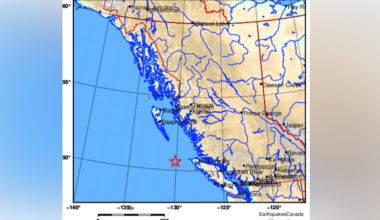 No tsunami threat after 4.8-magnitude earthquake strikes near Port Hardy