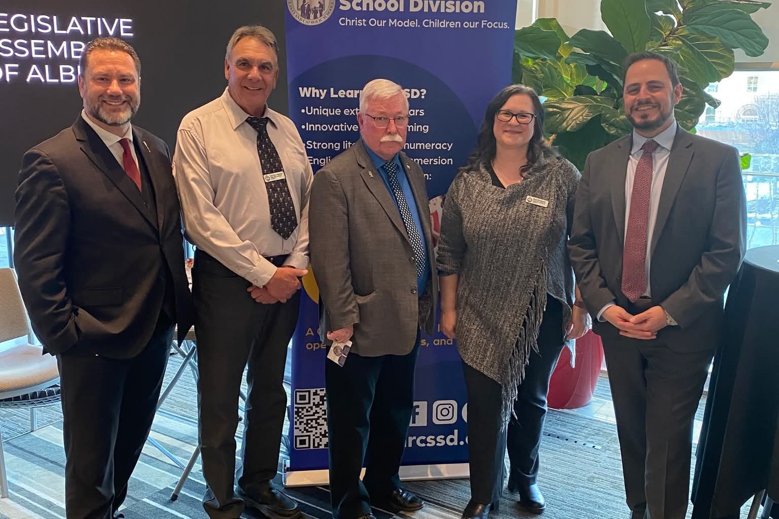 Lakeland represented at provincial Catholic education event in Edmonton